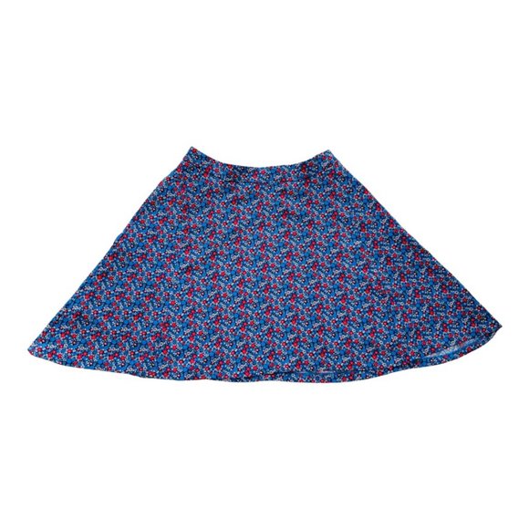 Tommy Hilfiger Multicolor Floral Print A-Line Skirt Women's Size 6 Flare - Picture 2 of 15